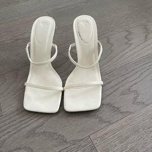 Zara minimalist high heeled sandals